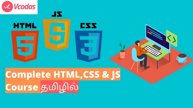 Complete HTML,CSS, & JS course in Tamil